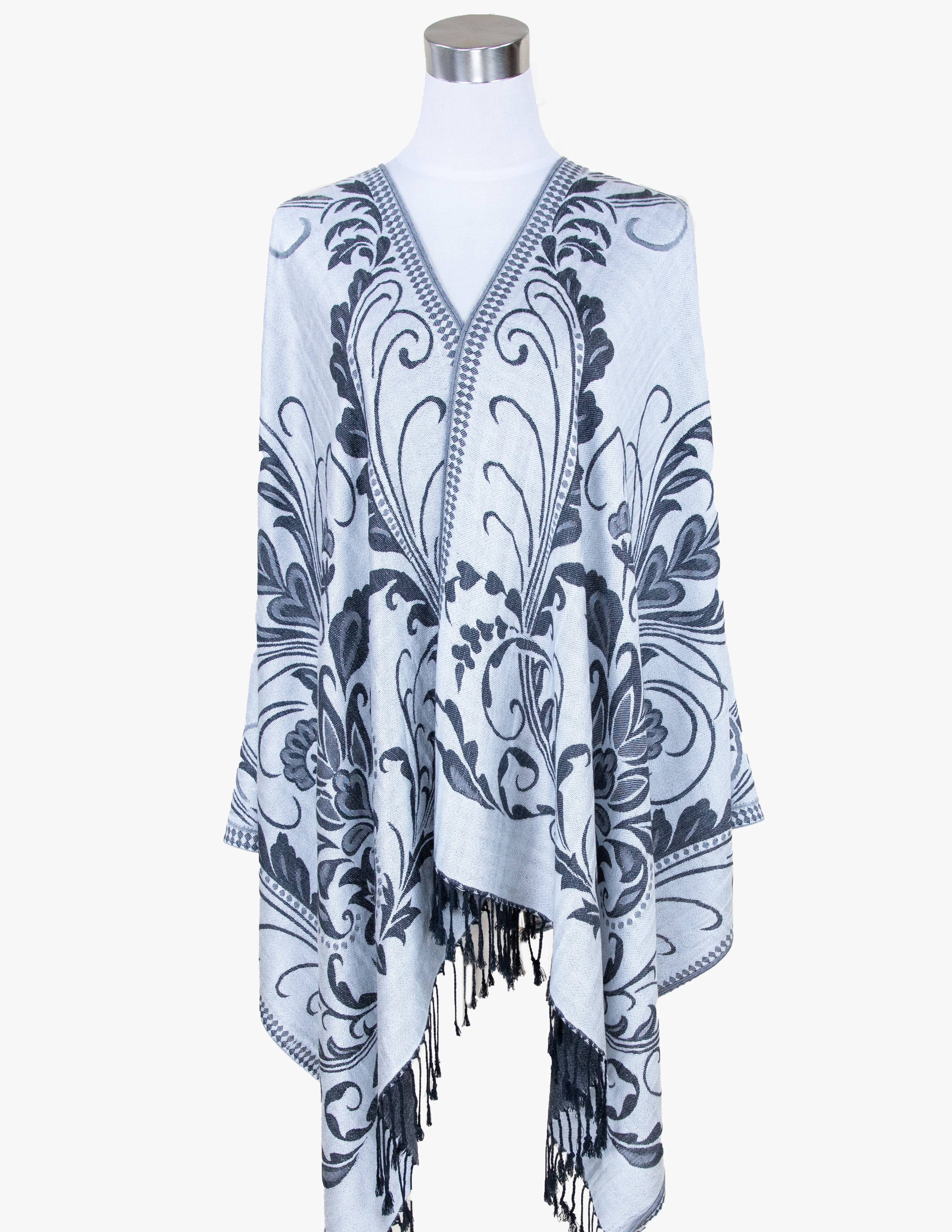 Retro Focus Pashmina - BLUE OLIVE (Pack of 12) main image 0