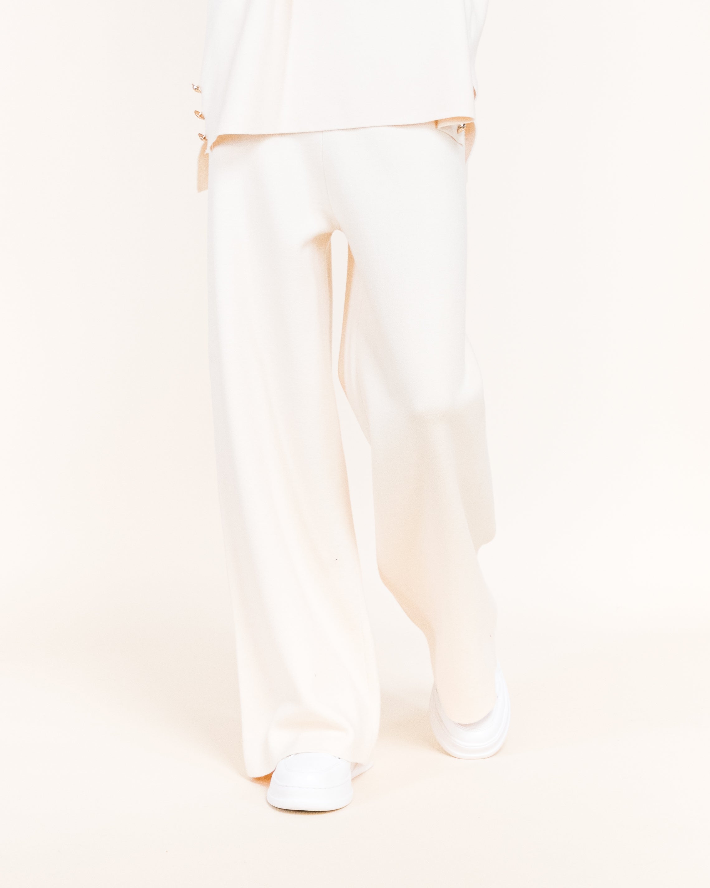 Atelier Lounge Wide Leg Knitted Pants- BROWN (S/M, L/XL) (Pack of 6)