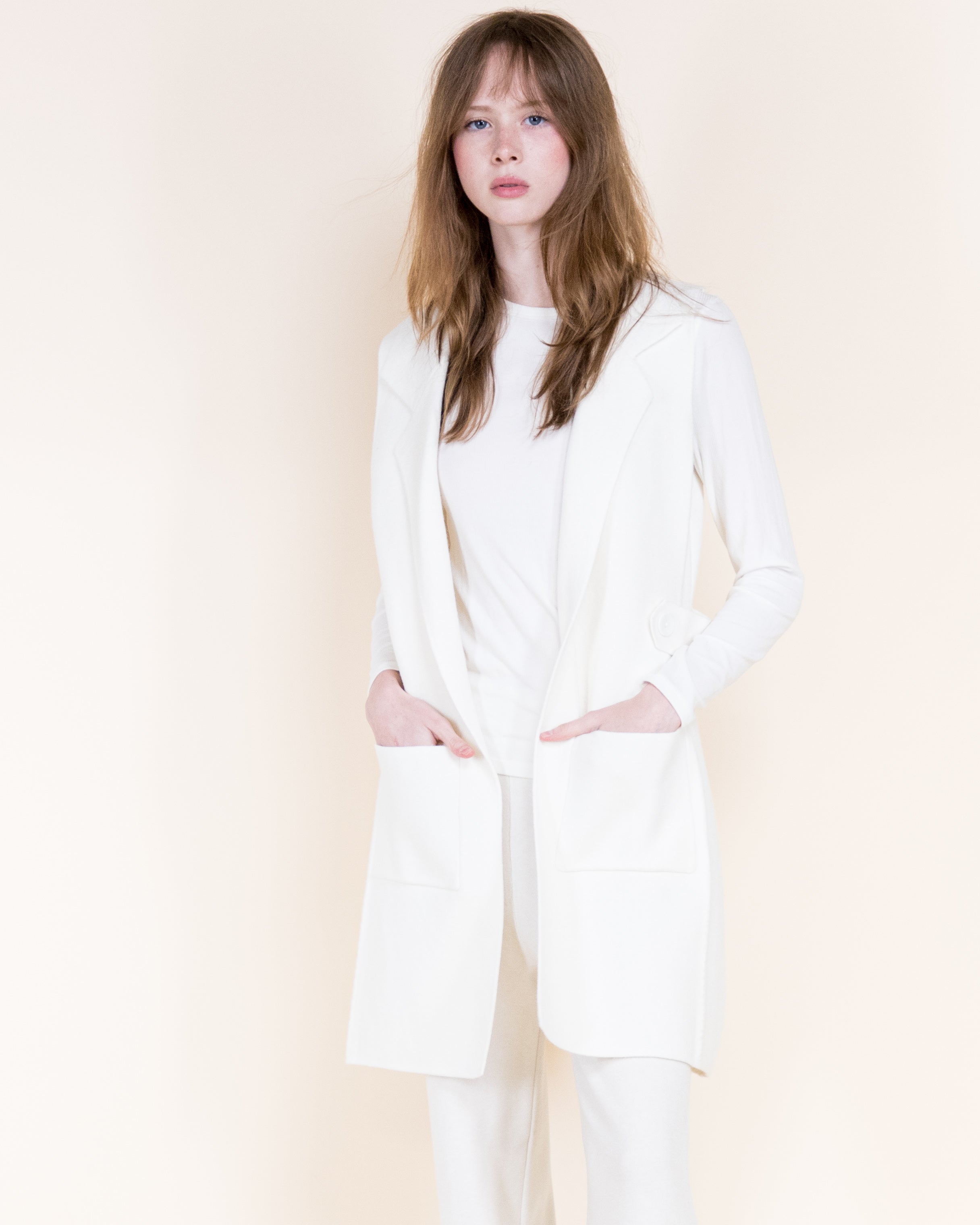 Tribeca Minimal Layering Side Tabs Knit Vest-KHAKI (S/M, L/XL) (Pack of 6)