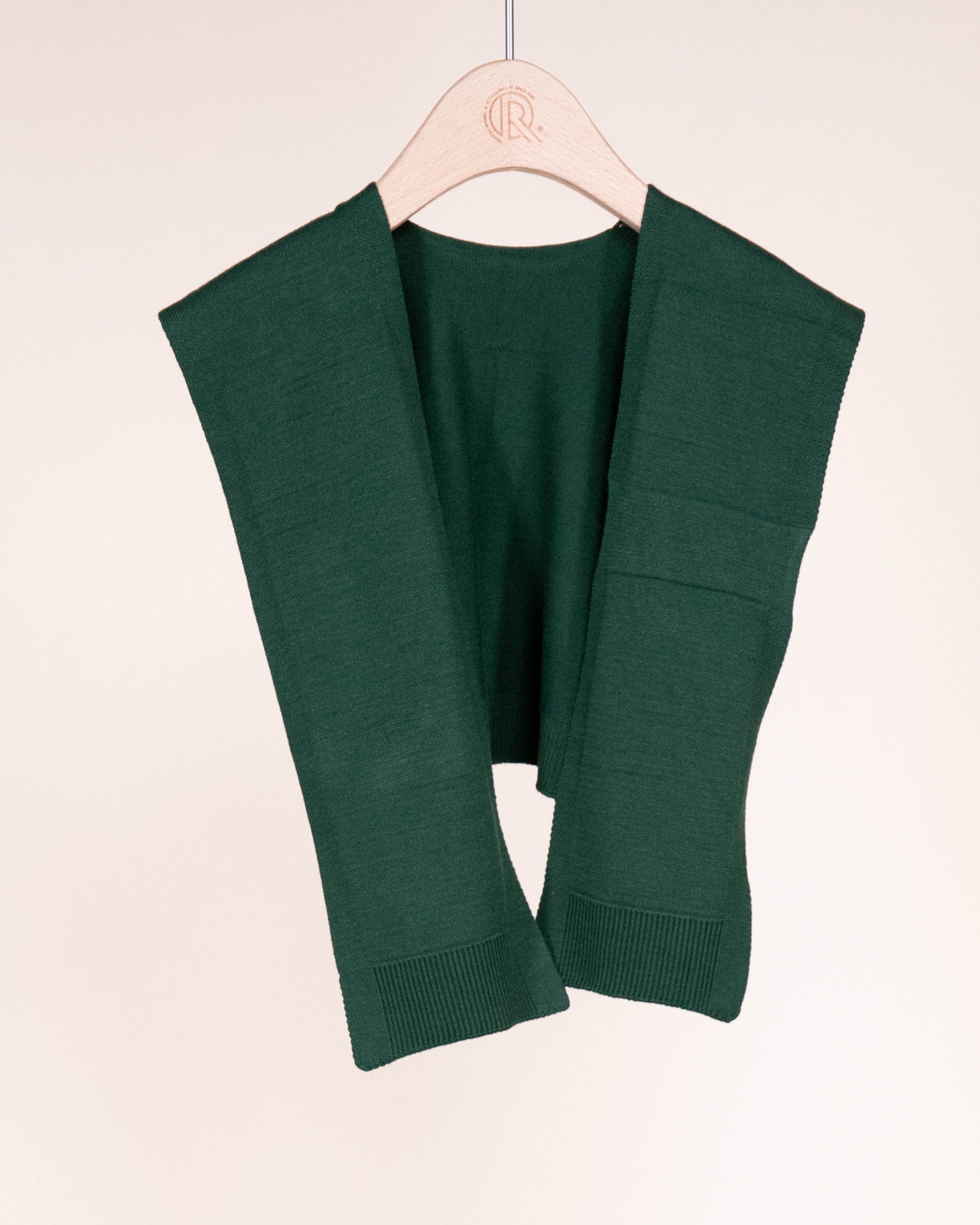 Solid Preppy Mock Sweater Wrap - OLIVE (OS) (Pack of 6)