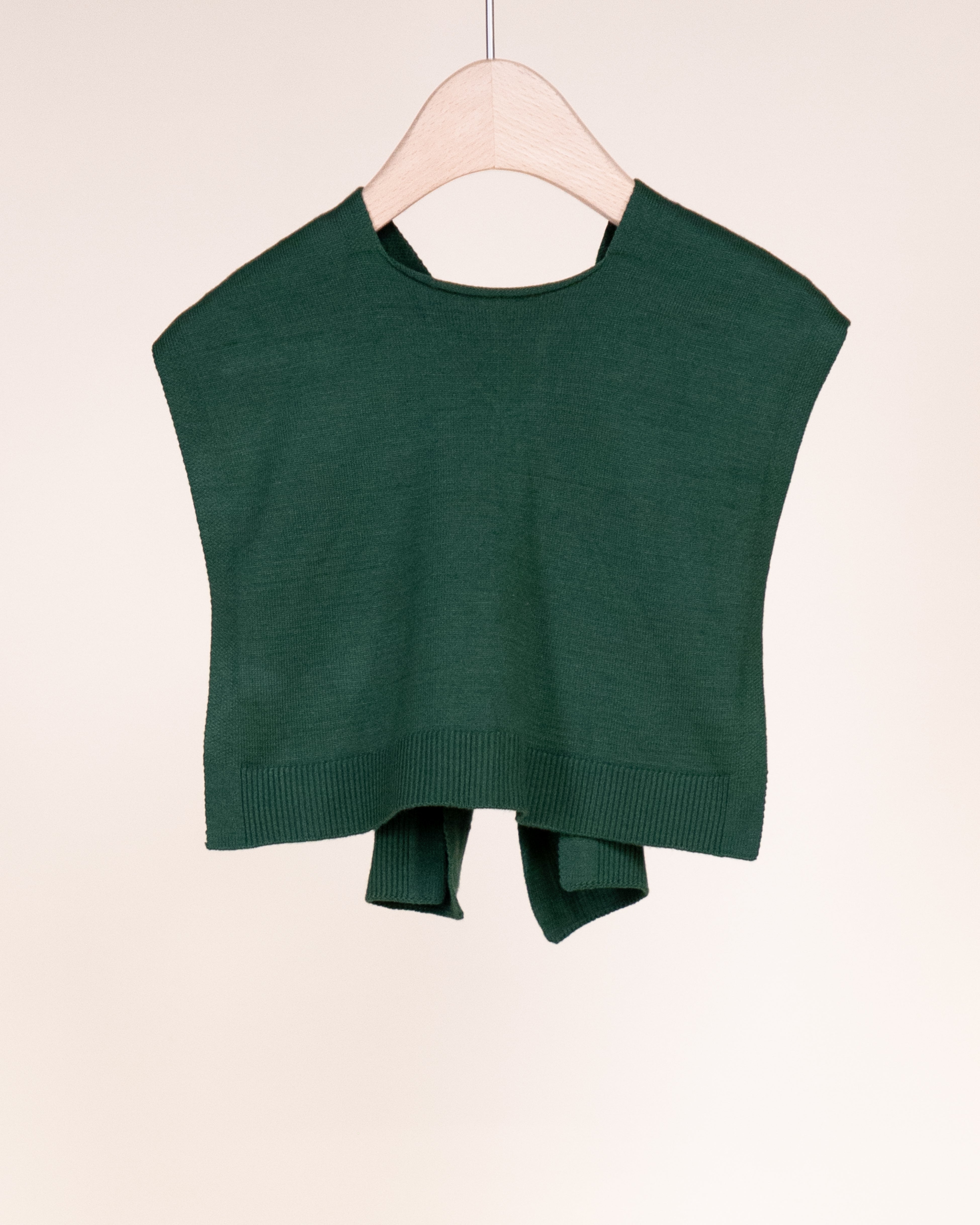 Solid Preppy Mock Sweater Wrap - OLIVE (OS) (Pack of 6)