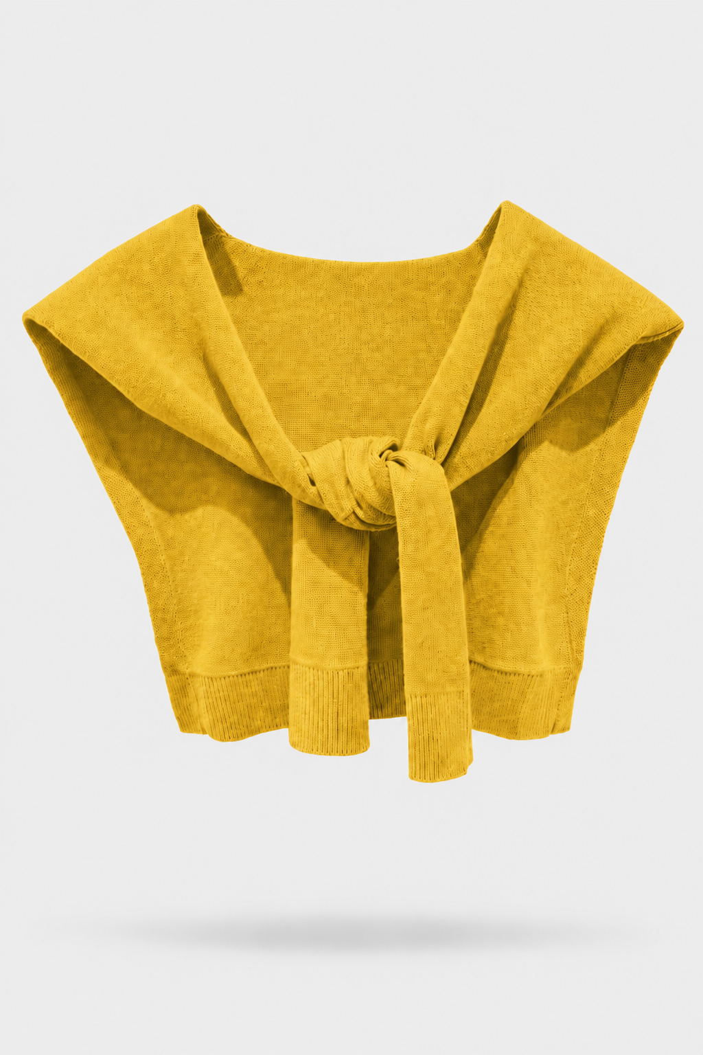 Solid Preppy Mock Sweater Wrap - OLIVE (OS) (Pack of 6)