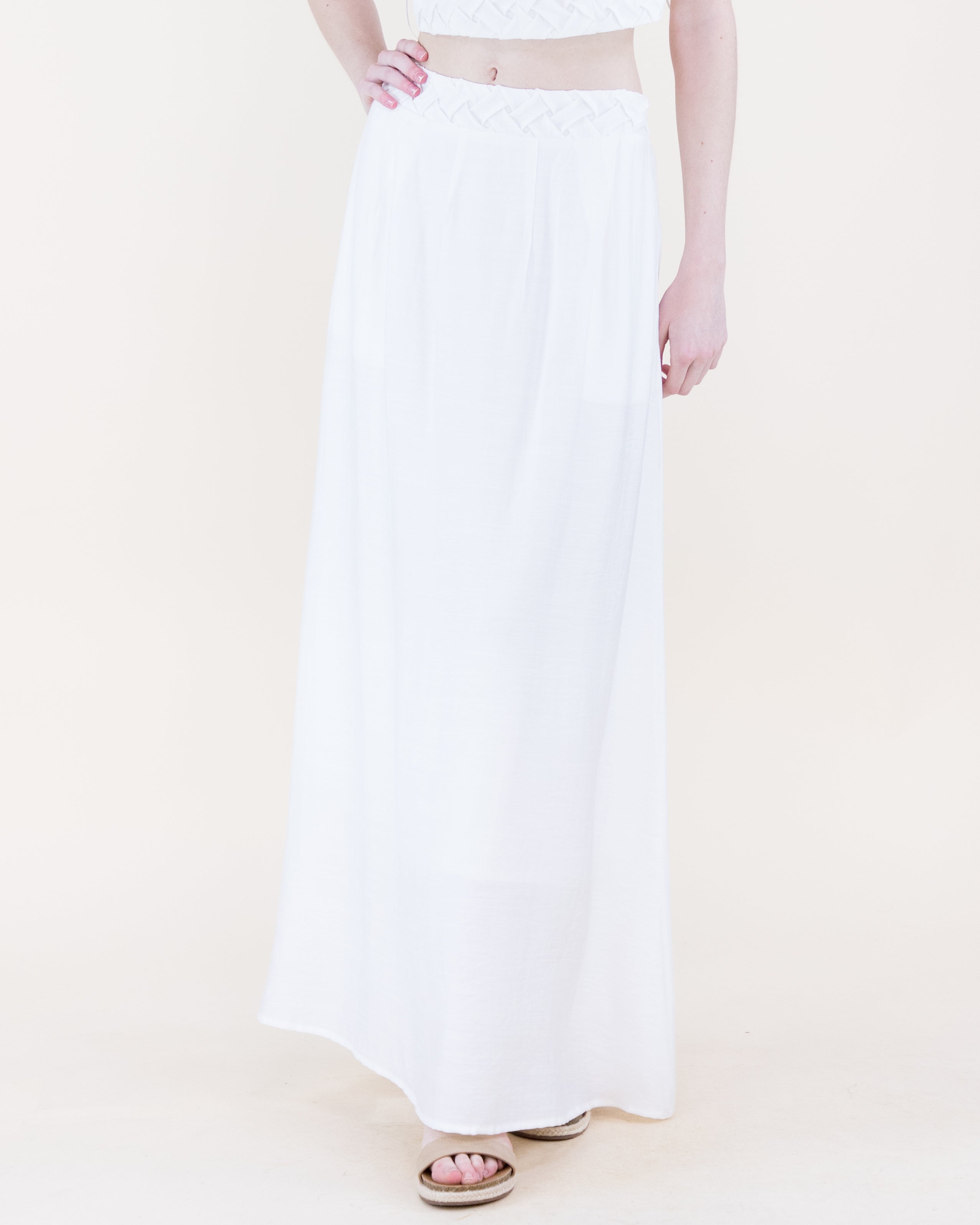 Artisanal Lattice Maxi Skirt - RED (S/M, L/XL) (Pack of 6)