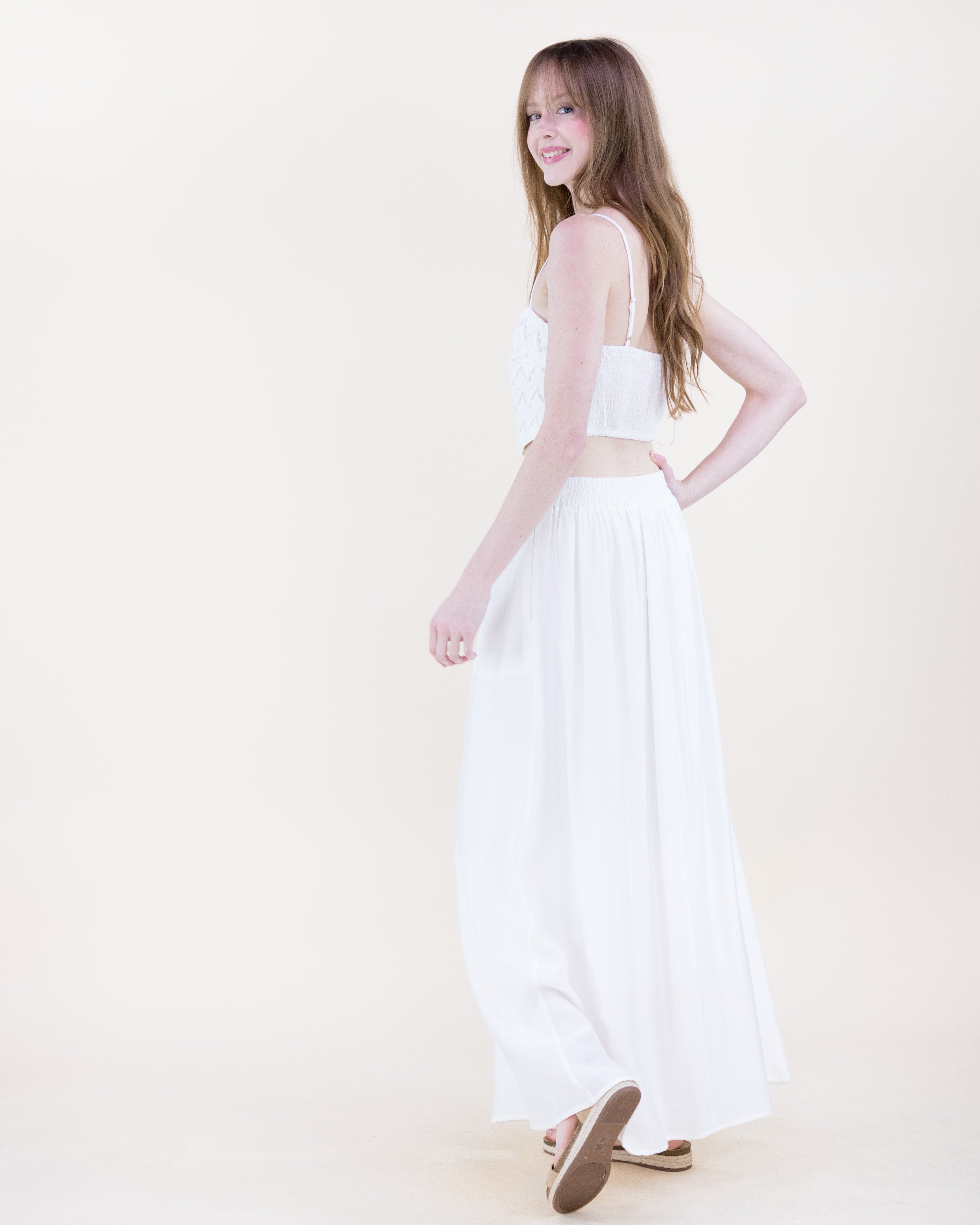 Artisanal Lattice Maxi Skirt - RED (S/M, L/XL) (Pack of 6)