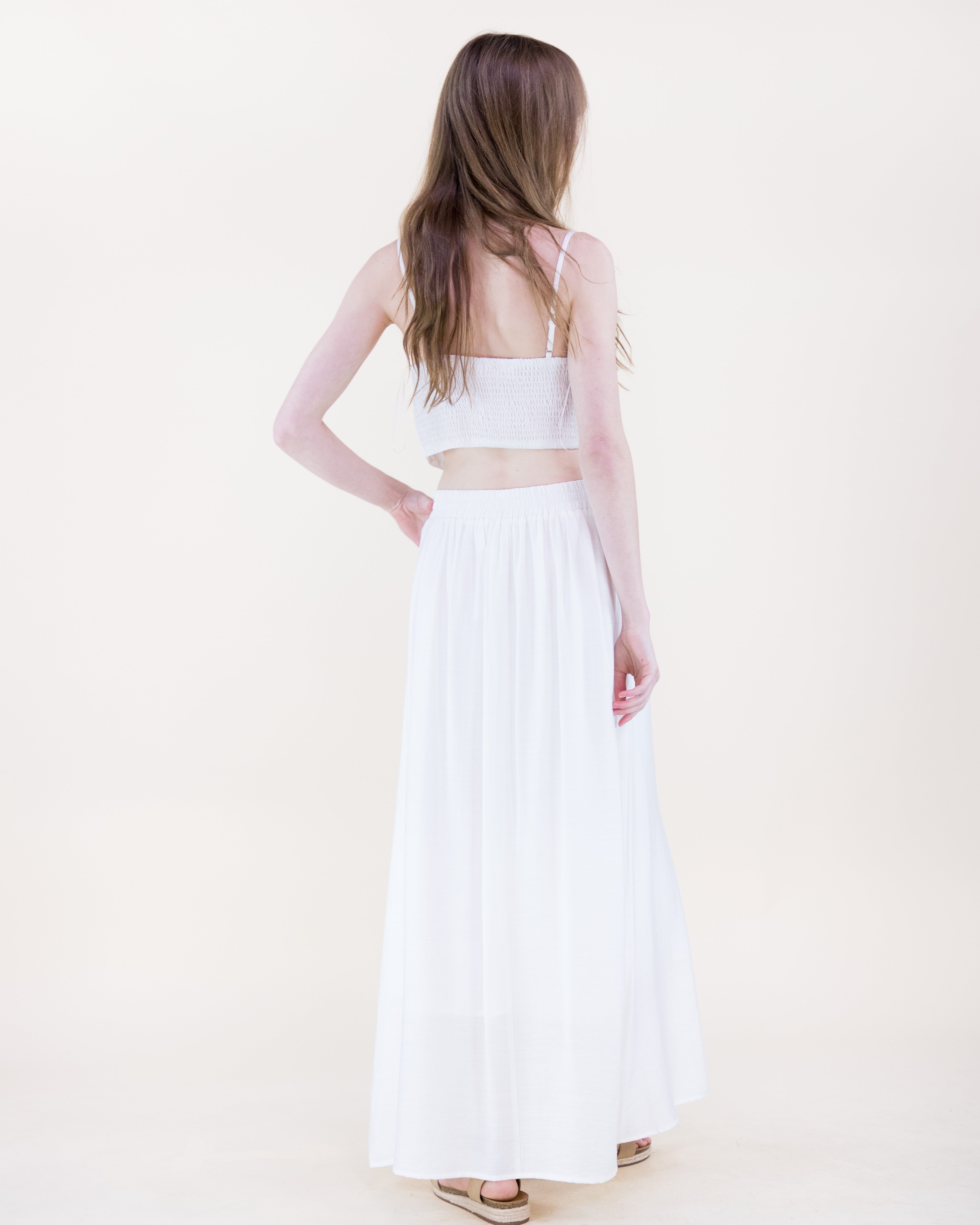 Artisanal Lattice Maxi Skirt - RED (S/M, L/XL) (Pack of 6)