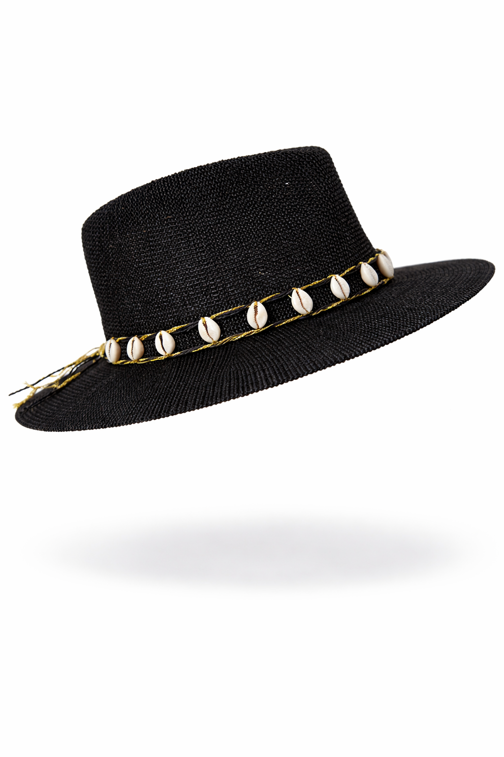 Natural Shell Band Teardrop Hat - NAVY (Pack of 6)
