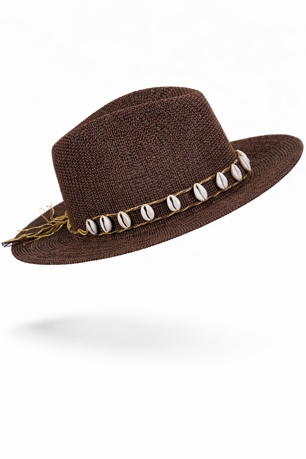 Natural Shell Band Teardrop Hat - NAVY (Pack of 6)