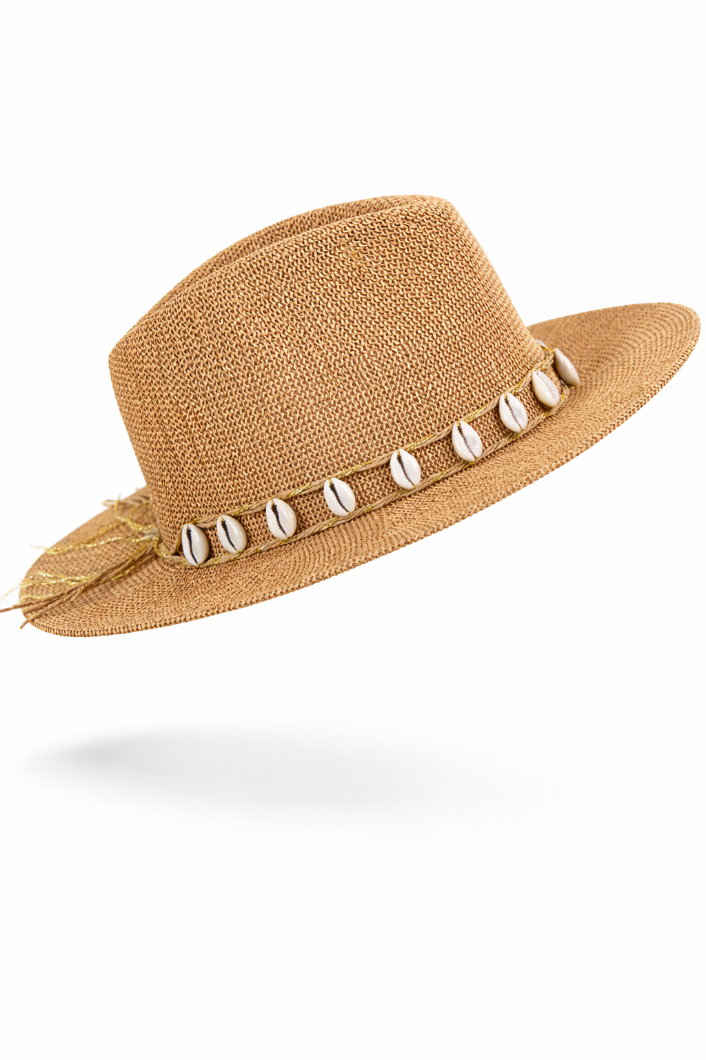 Natural Shell Band Teardrop Hat - NAVY (Pack of 6)