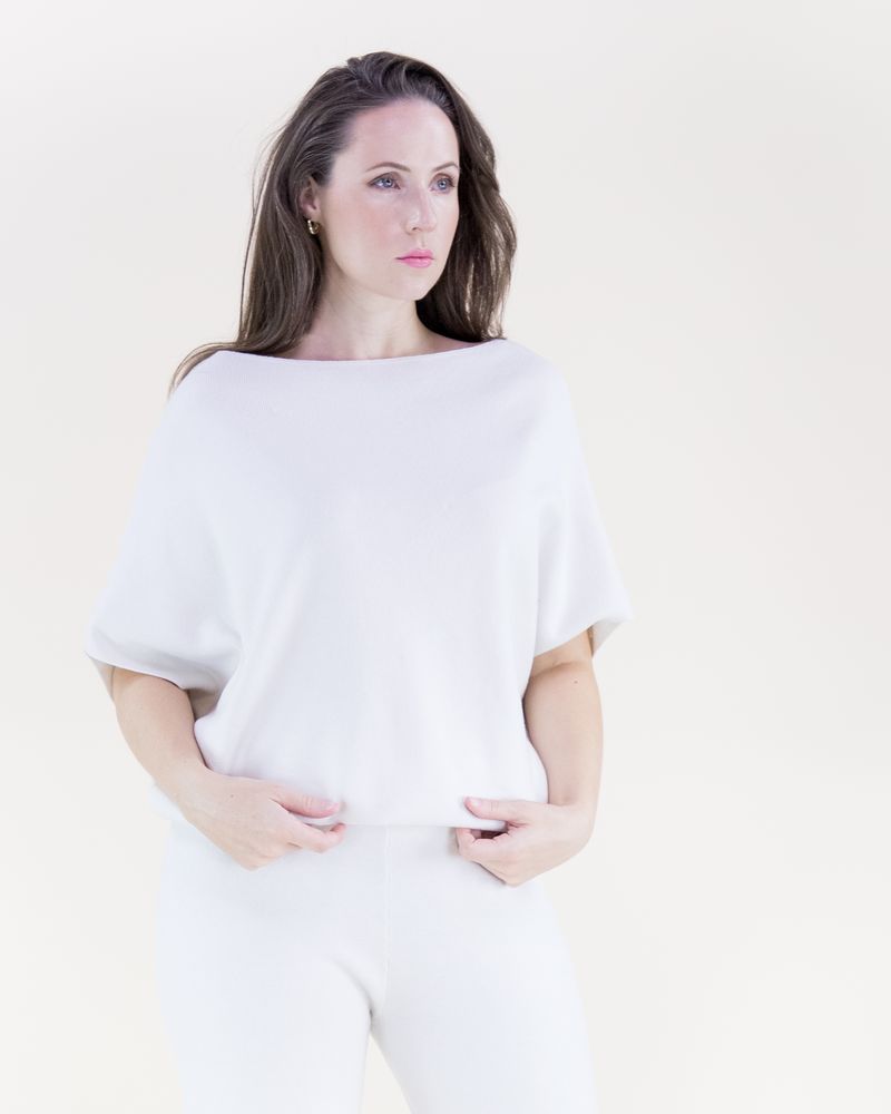 Classy Boat Neck Bat Wing Top - OLIVE (S/M, L/XL) (Pack of 6)