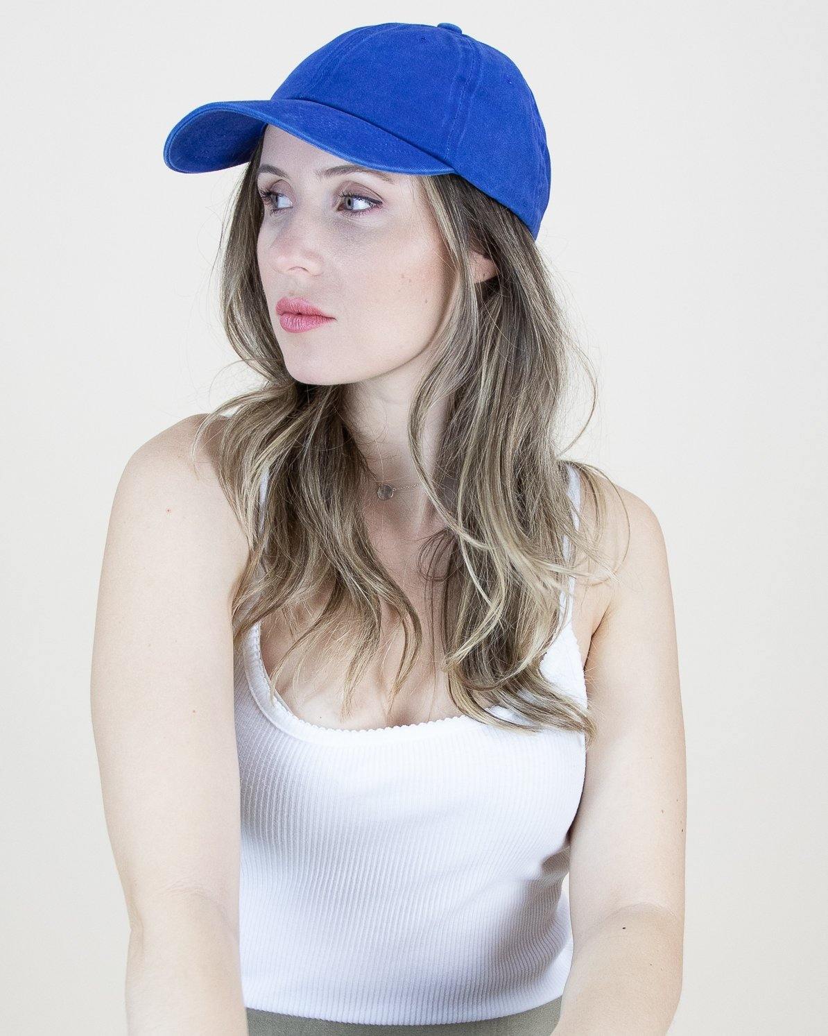 Natural Dye Baseball Cap - BLUE (One Size) (Pack of 6) – ORIGINAL USA