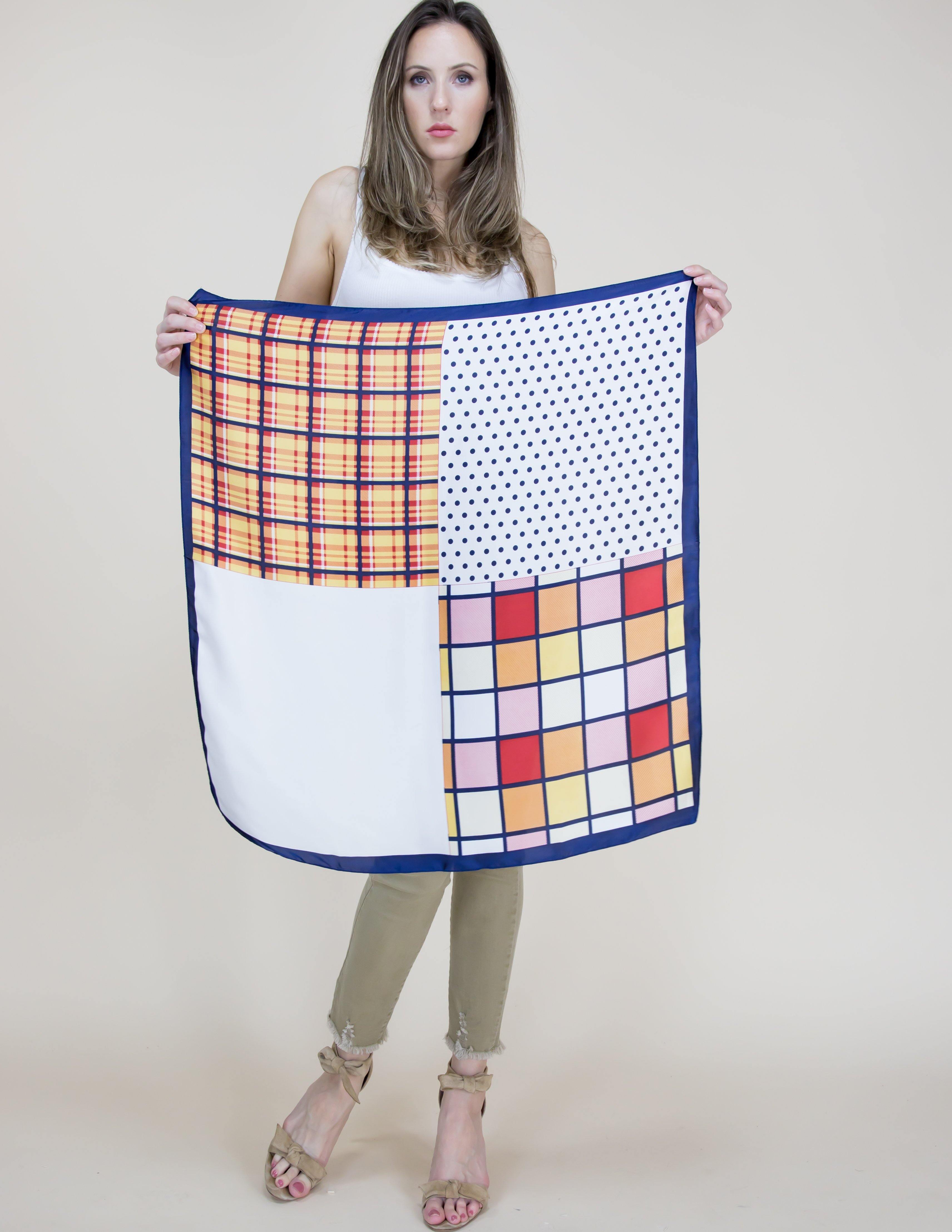 Patches Silkly Scarf (S) (Pack of 6) – ORIGINAL USA